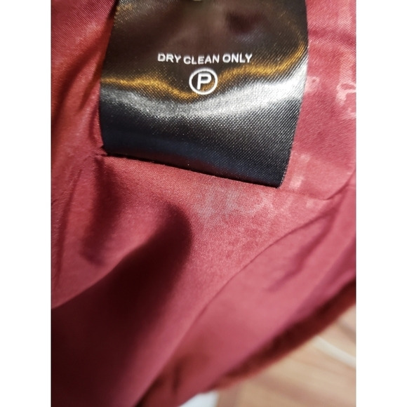 Sam Edelman Burgundy Janet Faux Fur Coat - Picture 9 of 10